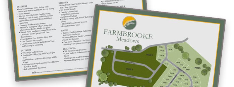 Site Map & Features Inserts